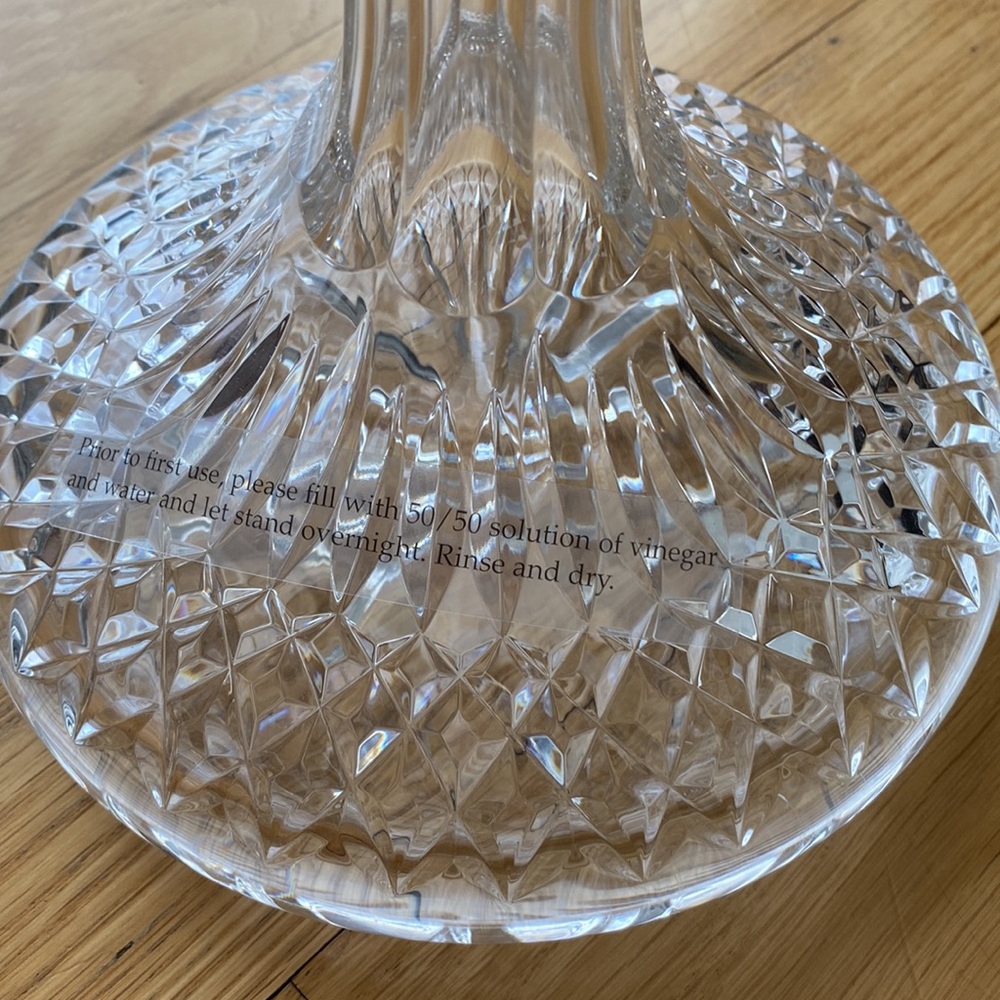 New Waterford Lismore Ships Decanter.28 ounces.Crystal.Best offer - Picture 7 of 7